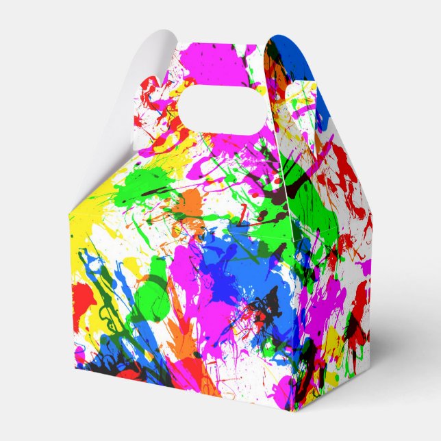 Niedlicher Farbton für Spritzer Geschenkschachtel (Rückseite)