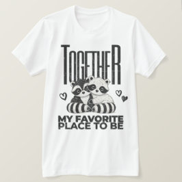 Niedlicher Favoritenplatz für Valentinin-Shirt T-Shirt