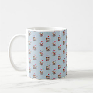 Niedlicher Feiertag Dackelhundweihnachtsfestlicher Kaffeetasse