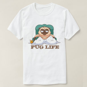 Niedlicher Fett-Mops-T - Shirt