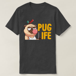 Niedlicher Fett-Mops-T - Shirt