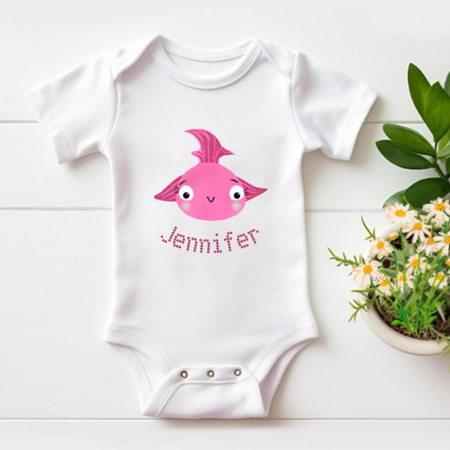 Niedlicher Fisch Baby Strampler (Von Creator hochgeladen)