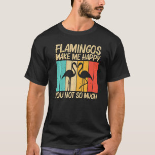 Niedlicher Flamingo für Männer Flamingo-Vogel-Tier T-Shirt