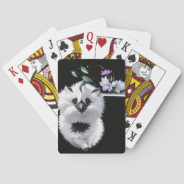 Niedlicher Floor Spielkarten