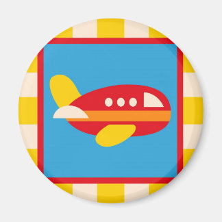 Niedlicher Flugzeugtransport Thema Kindergeschenke Magnet
