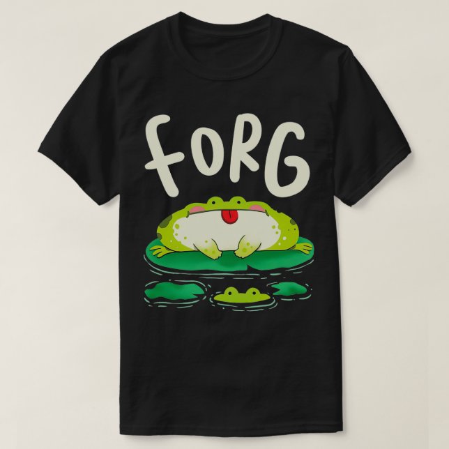 Niedlicher Forg T-Shirt (Design vorne)