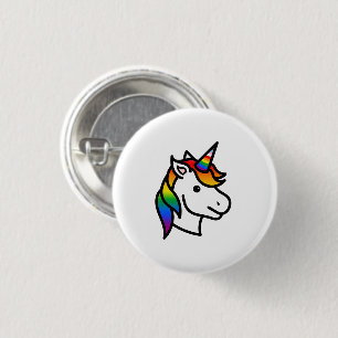 Niedlicher Fortschritt - Unicorn Button
