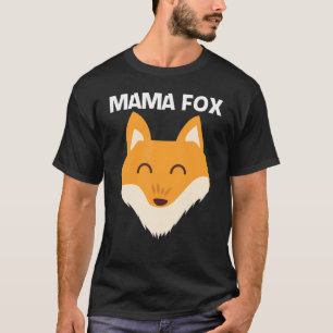 Niedlicher Fox für weibliche Mama Besitzer tierisc T-Shirt