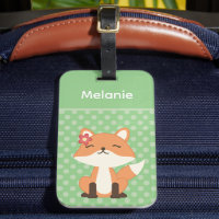 Niedlicher Fox schnüffelt die Luft Personalisiert