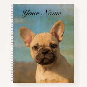 Niedlicher französischer Bulldog Welpe - Funny Do Notizbuch