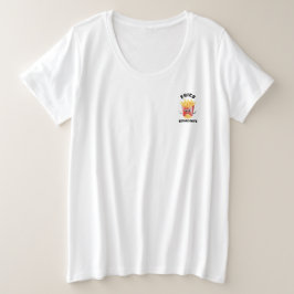 Niedlicher französischer Fries Cartoon Hoodie & T- Große Größe T-Shirt