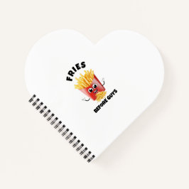 Niedlicher französischer Fries Cartoon Hoodie & T- Notizbuch