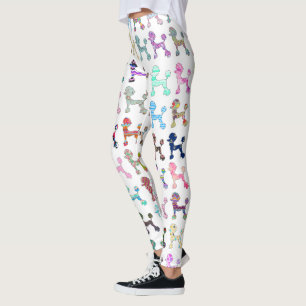 Niedlicher französischer Pudel-Girly wunderliches Leggings