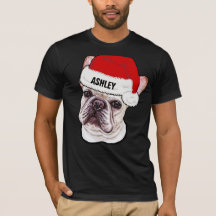 Niedlicher French Bulldog Christmas Hat Dog Big