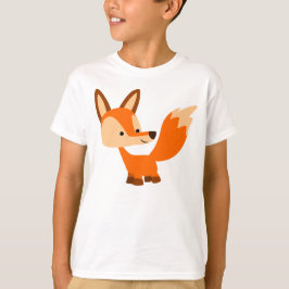 Niedlicher freundlicher Cartoonfox-KinderT - Shirt