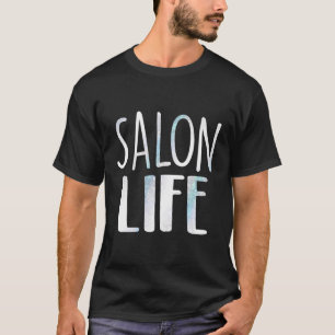 Niedlicher Friseur Nail Tech Salon Hair Nail Salon T-Shirt
