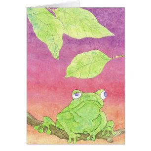niedlicher Frosch