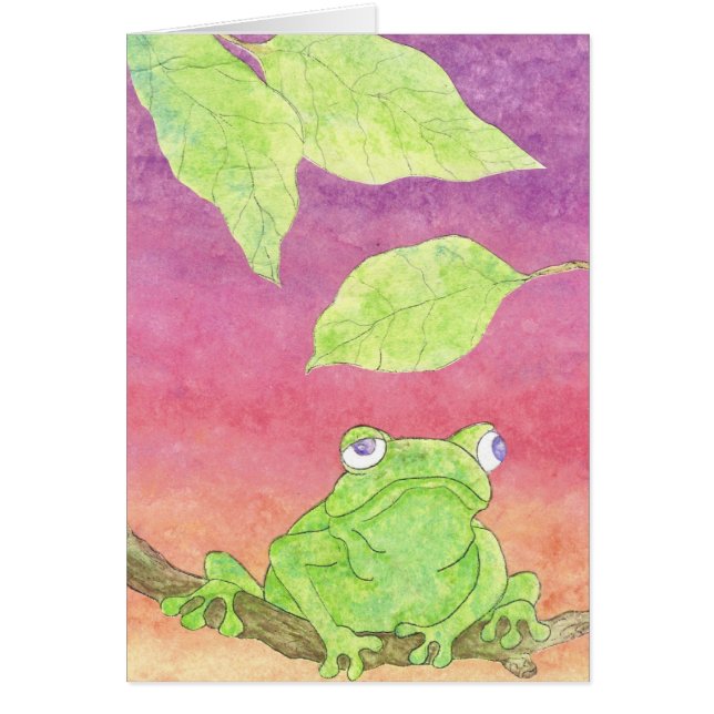 niedlicher Frosch (Vorne)