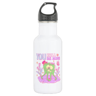 Niedlicher Frosch - Du wirst mein sein Edelstahlflasche