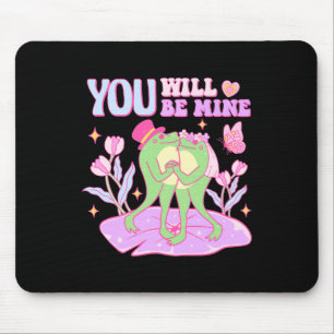 Niedlicher Frosch - Du wirst mein sein Mousepad
