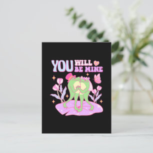 Niedlicher Frosch - Du wirst mein sein Postkarte