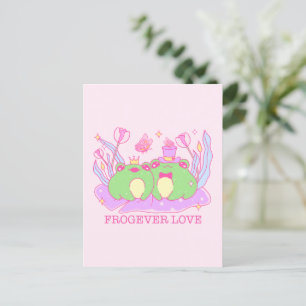 Niedlicher Frosch - Frogever-Liebe Postkarte