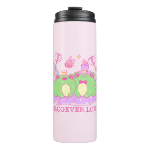Niedlicher Frosch - Frogever-Liebe Thermosbecher