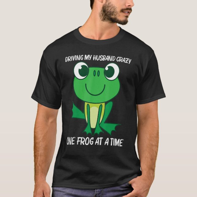 Niedlicher Frosch für Frauen Mama Forest Zoo Tierk T-Shirt (Vorderseite)