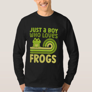 Niedlicher Frosch für Jungen Kleinkinder Totenfres T-Shirt
