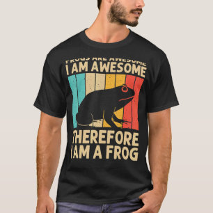 Niedlicher Frosch für Männer Froschtote Kaulquappe T-Shirt