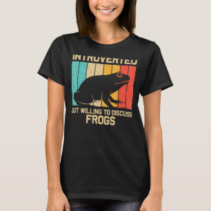 Niedlicher Frosch für Männer Froschtote Kaulquappe T-Shirt