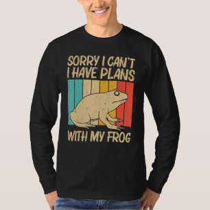 Niedlicher Frosch für Männer - weiblicher Totenfän T-Shirt