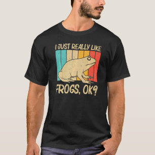 Niedlicher Frosch für Männer - weibliches Tier T-Shirt