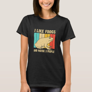 Niedlicher Frosch für Tote Männer Amphibien T-Shirt