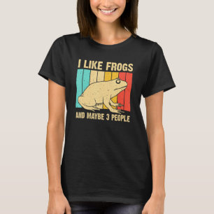 Niedlicher Frosch für Tote Männer Amphibien T-Shirt