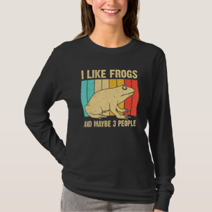 Niedlicher Frosch für Tote Männer Amphibien T-Shirt
