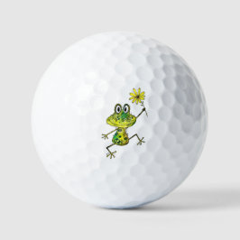 Niedlicher Frosch Golfball