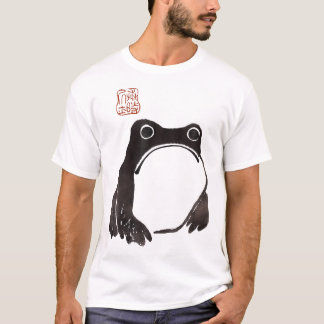 Niedlicher Frosch-Grumpe T-Shirt