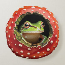 Niedlicher Frosch im Pilz – Whimsical Cottagecore 