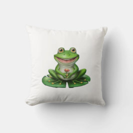 Niedlicher Frosch Kissen