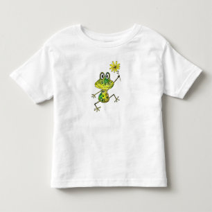 Niedlicher Frosch Kleinkind T-shirt