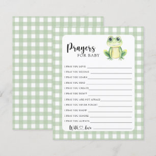 Niedlicher Frosch - Party   Gebete für das Baby