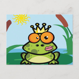 Niedlicher Frosch Postkarte