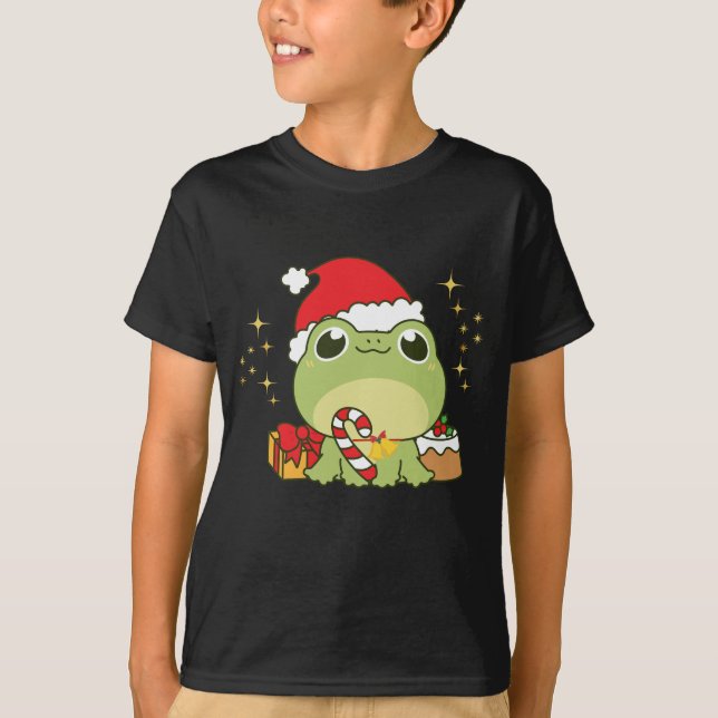 Niedlicher Frosch T-Shirt (Vorderseite)