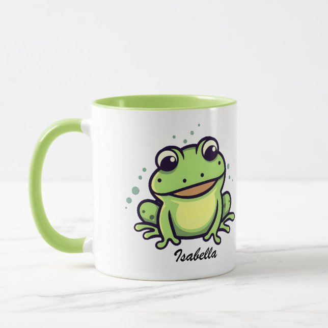 Niedlicher Frosch Tasse (Links)