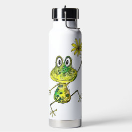 Niedlicher Frosch Trinkflasche