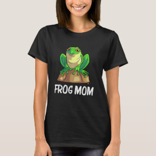 Niedlicher Frosch zur Mama Muttertier T-Shirt