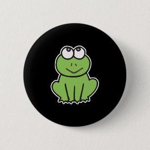 niedlicher Froschfrosch Button