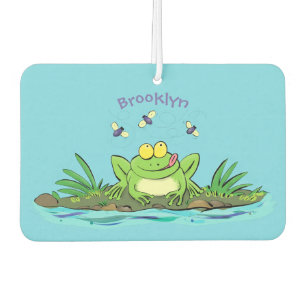 Niedlicher Froschfrosch Cartoon Autolufterfrischer