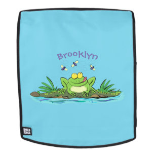 Niedlicher Froschfrosch Cartoon Rucksack